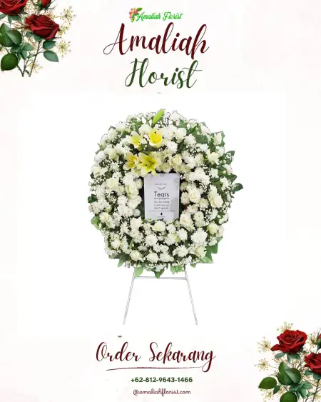 Krans Bunga Duka Kemenangan Tani